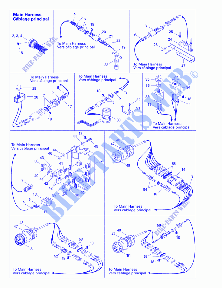 Electrical Accessories for Sea-Doo 01- Cooling System 1997