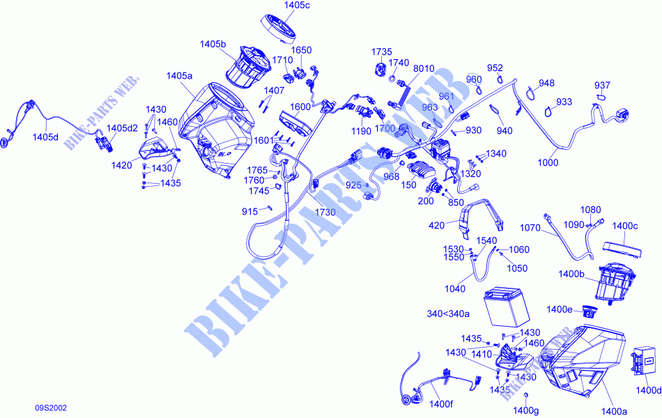 Electrical System for Sea-Doo WAKE 170 2020