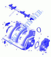 Engine   Air Intake for Sea-Doo GTI SE 130 2020
