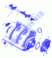 Engine   Air Intake for Sea-Doo GTI 130 2020